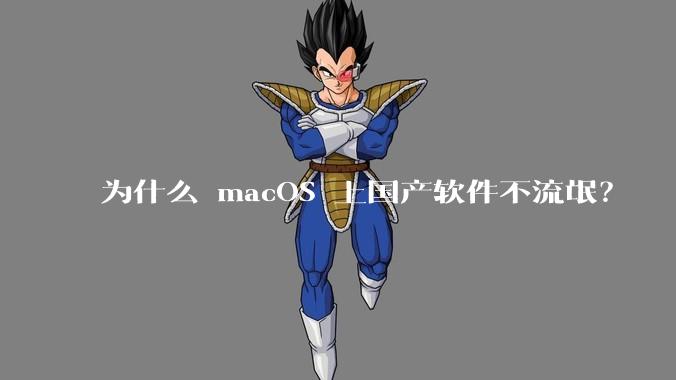 为什么 macOS 上国产软件不流氓？