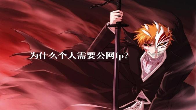 为什么个人需要公网ip？